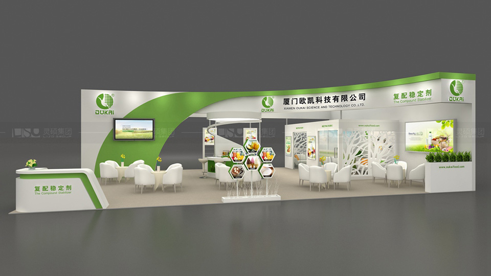 歐凱科技-FIC展展臺(tái)設(shè)計(jì)案例