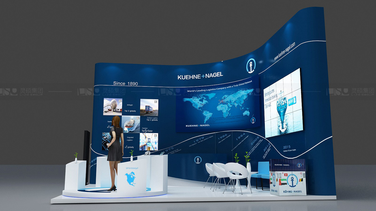 德訊-上海展會展臺設計案例