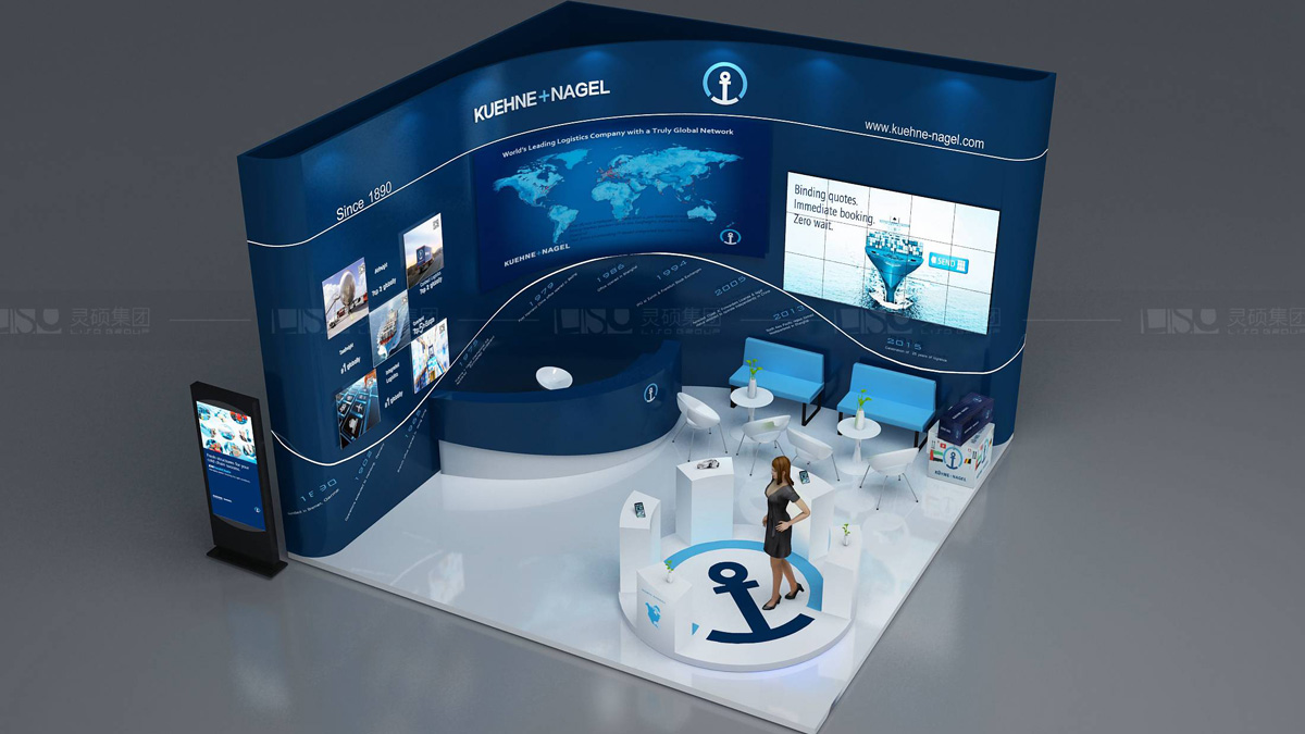 德訊-上海展會展臺設計案例