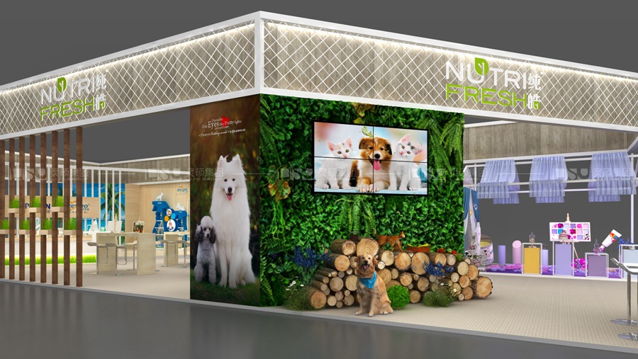 晟諾-寵物展展臺設(shè)計(jì)案例