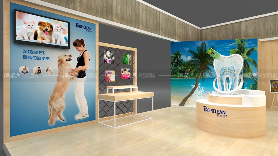 晟諾-寵物展展臺設(shè)計(jì)案例