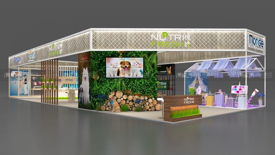 晟諾-寵物展展臺設(shè)計(jì)案例