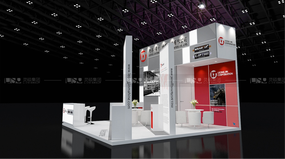 隆英-寶馬展展臺設(shè)計案例