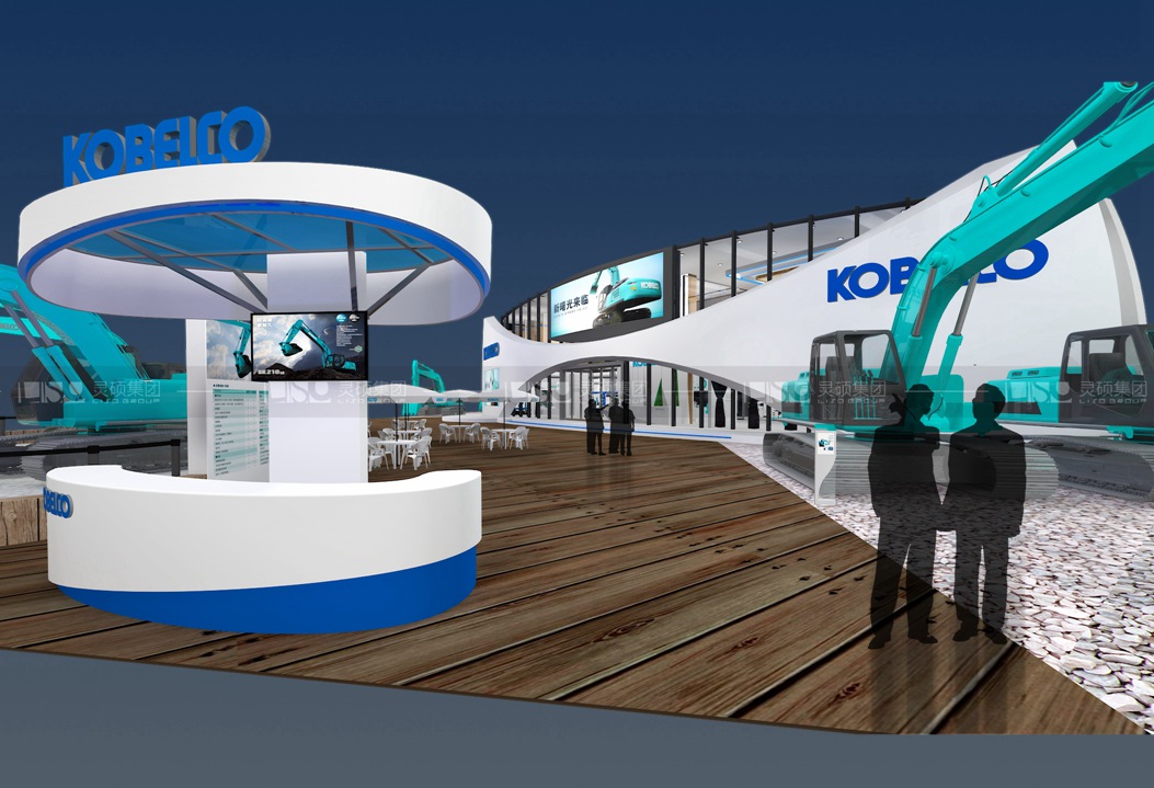 神鋼-寶馬展展臺設(shè)計(jì)案例