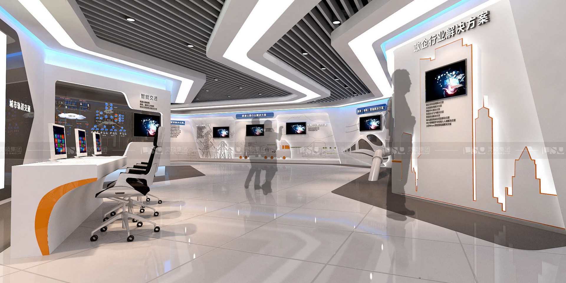 烽火ICT企業(yè)展廳設(shè)計案例