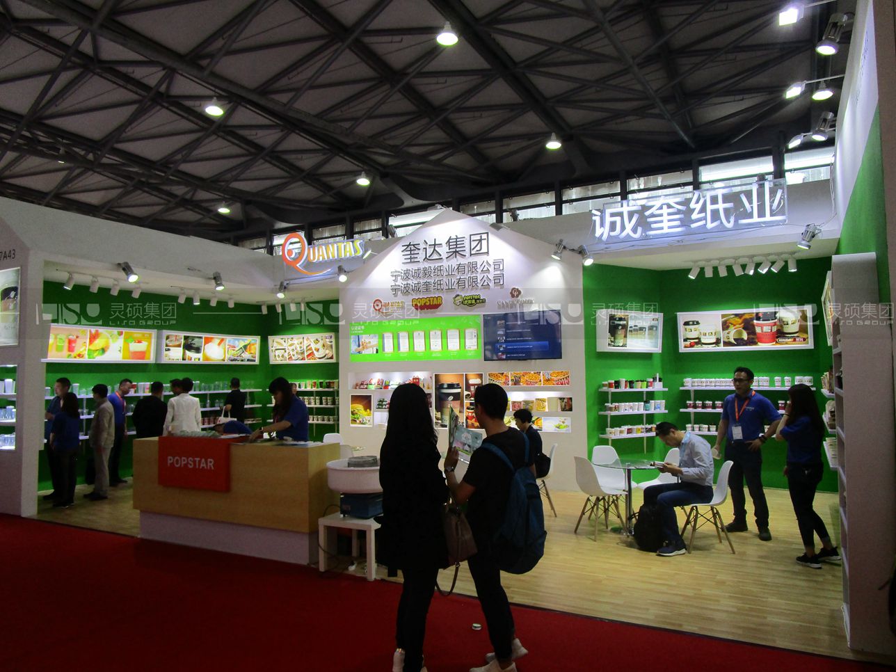 亮奎-焙烤展展臺設(shè)計案例