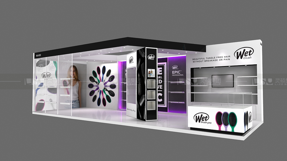 JD Beauty-香港美容展臺設(shè)計(jì)