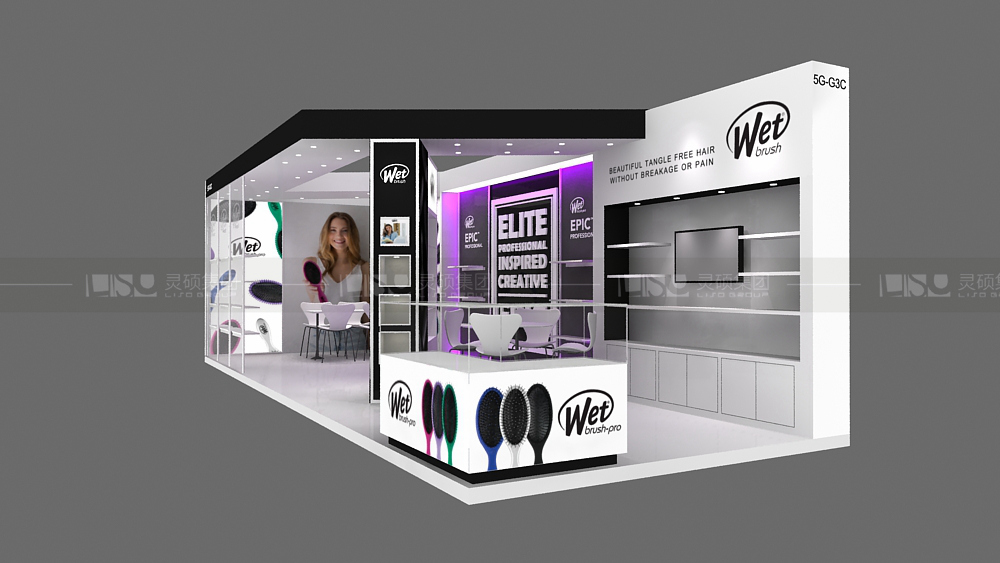 JD Beauty-香港美容展臺設(shè)計(jì)