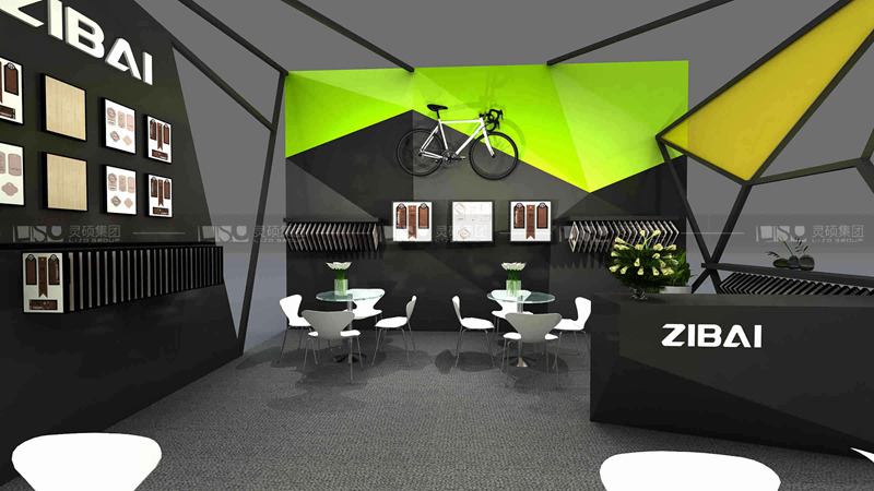 梓柏-紡織展臺設(shè)計搭建案例