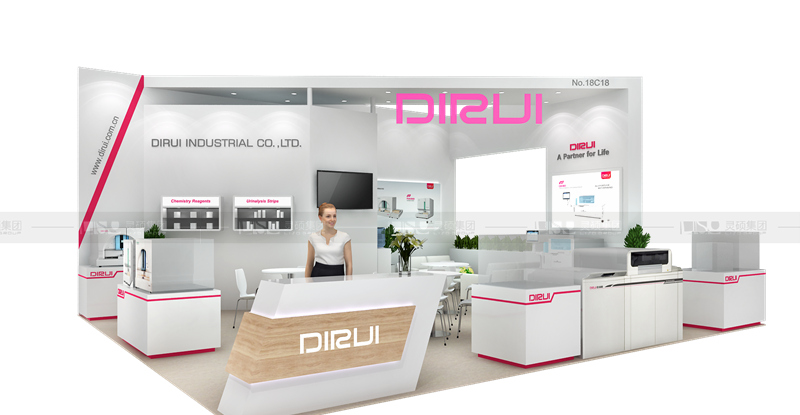 國外展臺設計搭建-迪瑞醫(yī)療