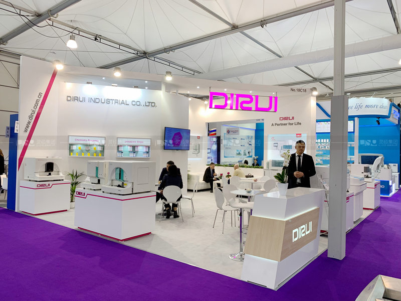 國外展臺設計搭建-迪瑞醫(yī)療