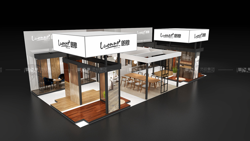 晟宇-酒店用品展臺設(shè)計案例