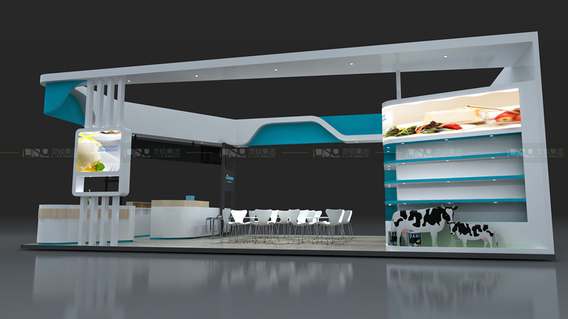 熊貓-酒店用品展臺設(shè)計案例