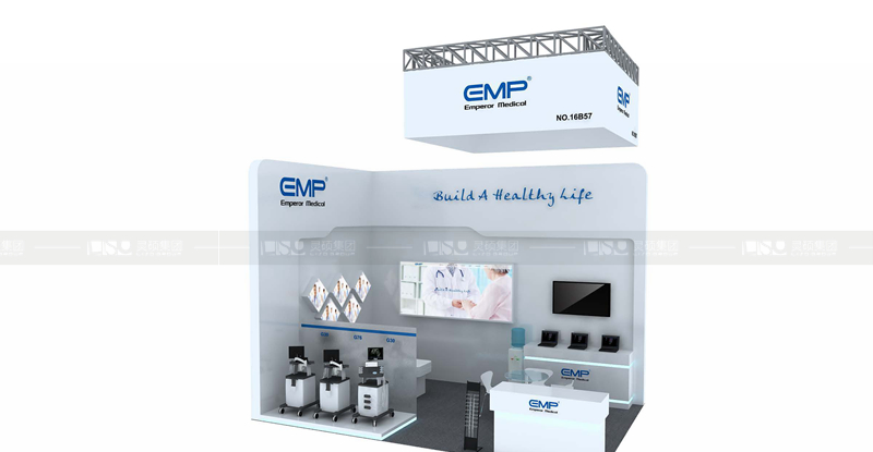 國(guó)外展臺(tái)設(shè)計(jì)搭建-恩普電子