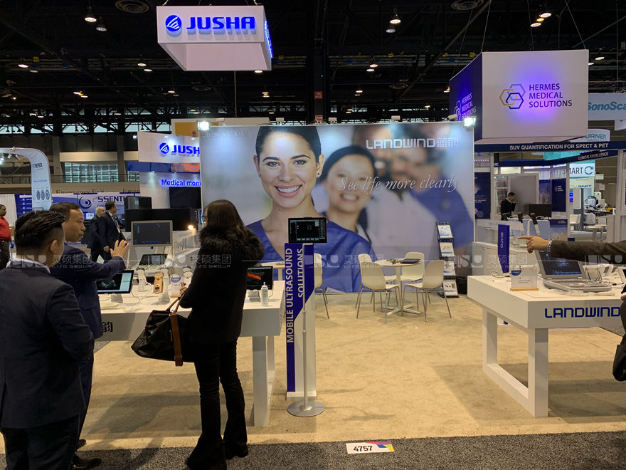 國(guó)外展臺(tái)設(shè)計(jì)搭建-藍(lán)韻醫(yī)療