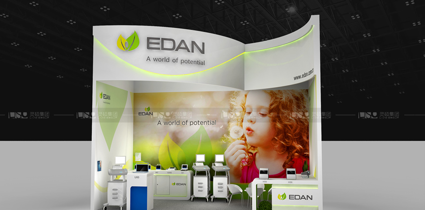 國(guó)外展臺(tái)設(shè)計(jì)搭建-理邦儀器