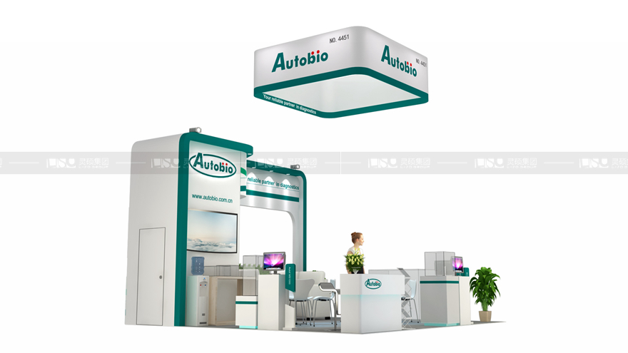 國外展臺設(shè)計搭建-安圖生物