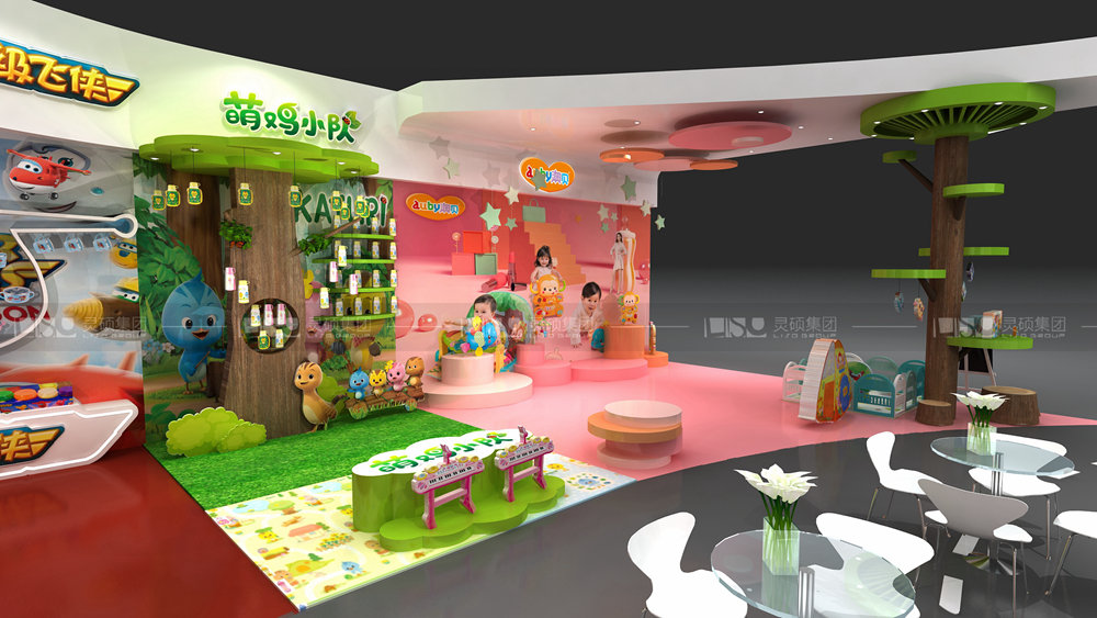 奧飛-孕嬰童展臺設計案例