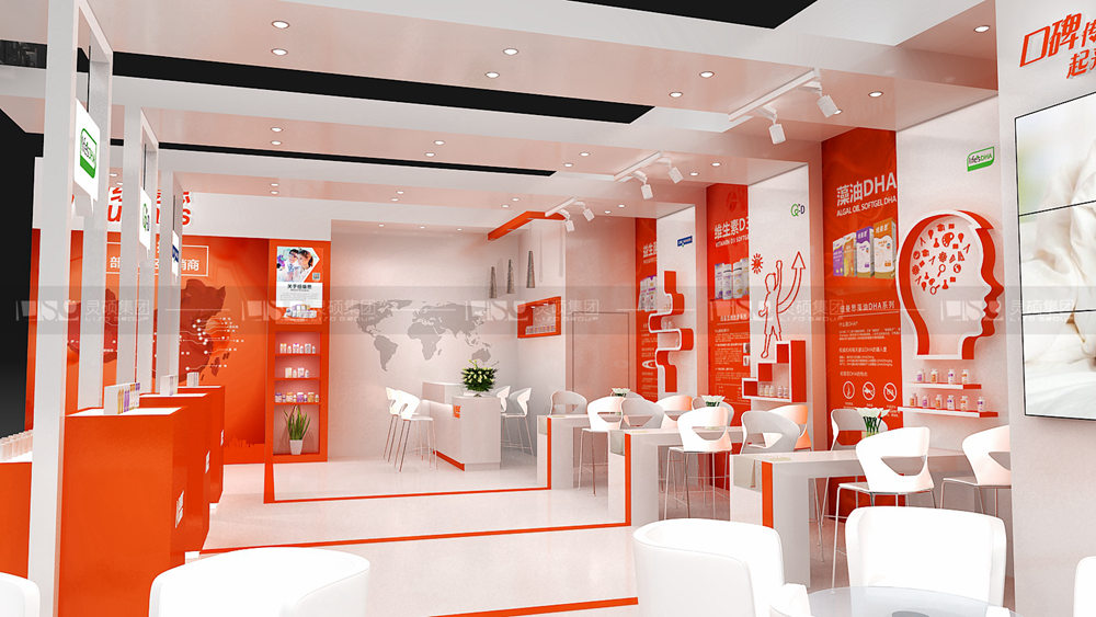 紐曼思-孕嬰童展臺設(shè)計案例