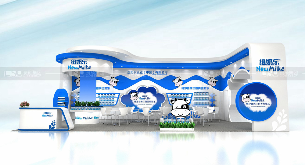 紐奶樂(lè)-孕嬰童展臺(tái)設(shè)計(jì)案例