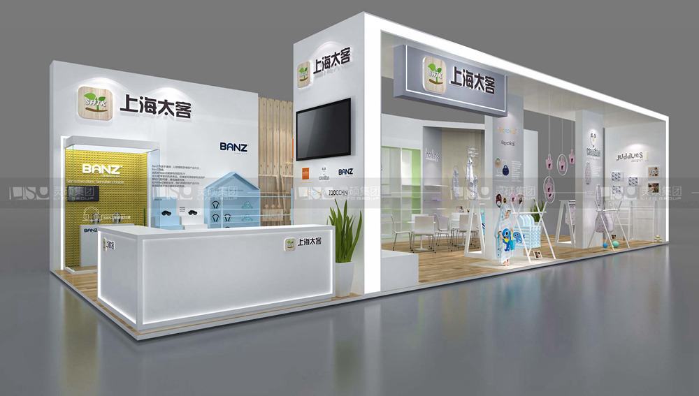 太客-孕嬰童展臺設(shè)計案例