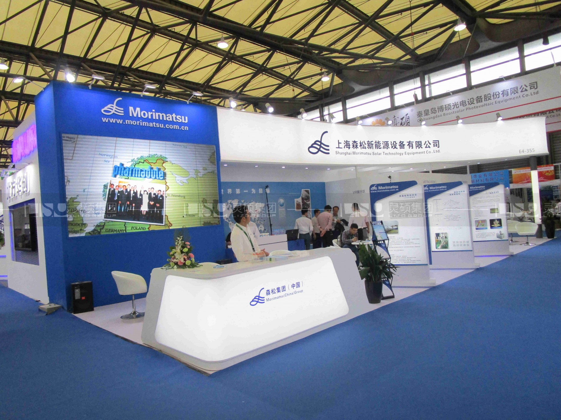 森松-光伏展臺設(shè)計搭建案例