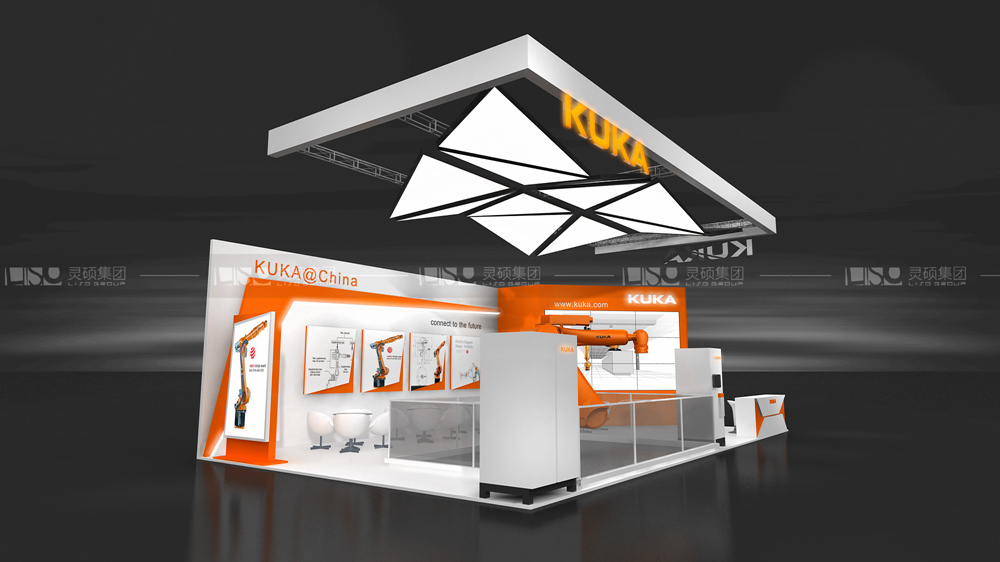 庫卡-慕里黑電子展臺設(shè)計