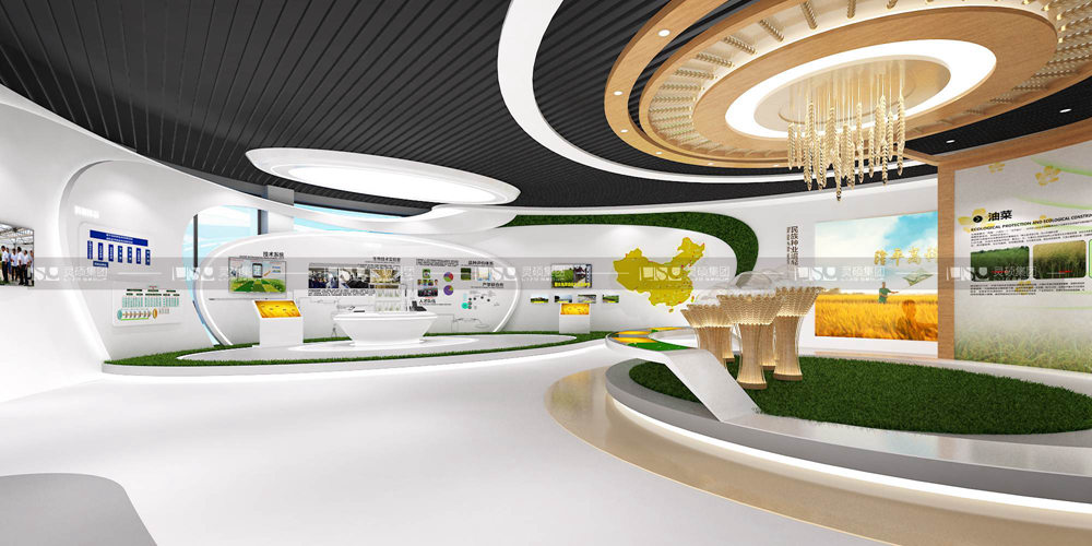 隆平高科研究院展廳設計搭建