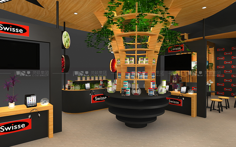 Swisse-美容展臺設計搭建