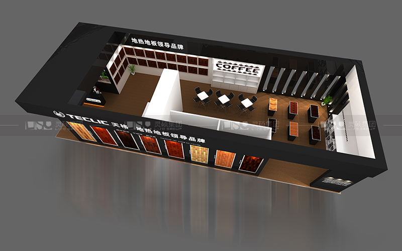 天格地板-地材展臺(tái)設(shè)計(jì)搭建案例