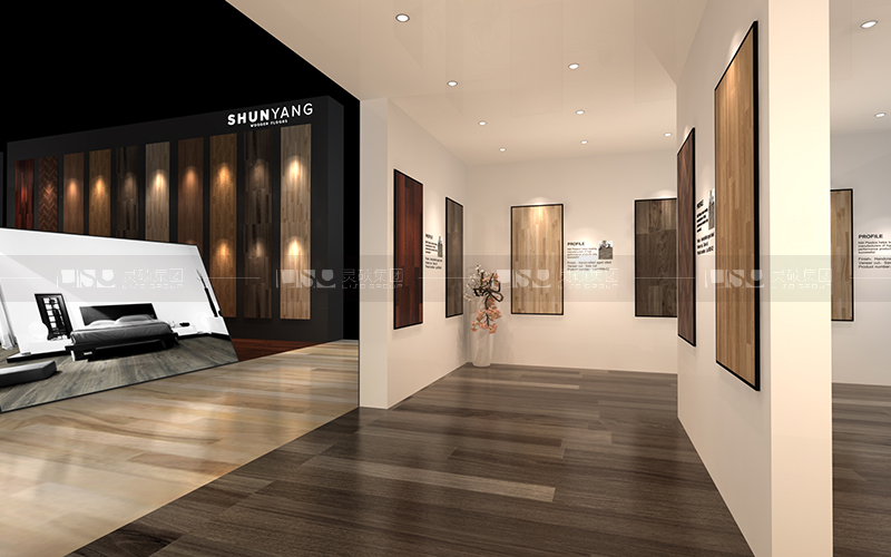 晟宇-地材展臺設(shè)計搭建案例