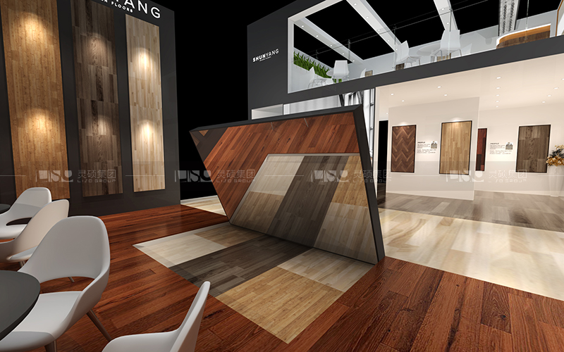 晟宇-地材展臺設(shè)計搭建案例