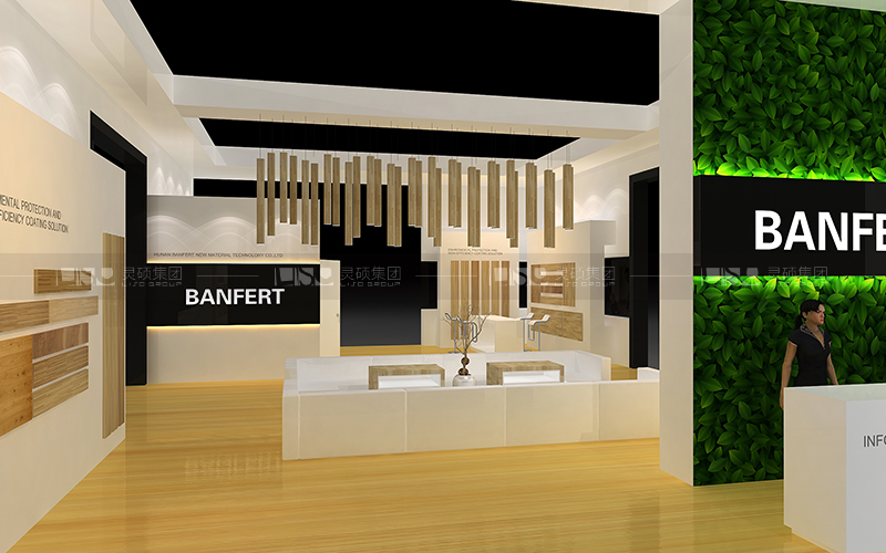 邦弗特-地材展臺(tái)設(shè)計(jì)搭建案例