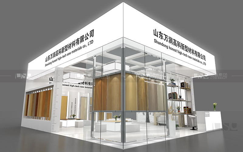 華元-地材展臺(tái)設(shè)計(jì)搭建案例