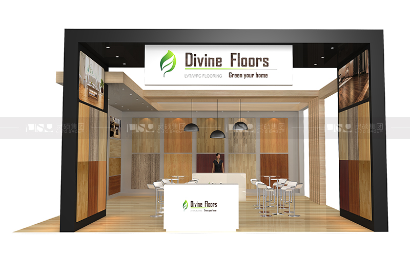 達(dá)福-地材展臺設(shè)計搭建案例