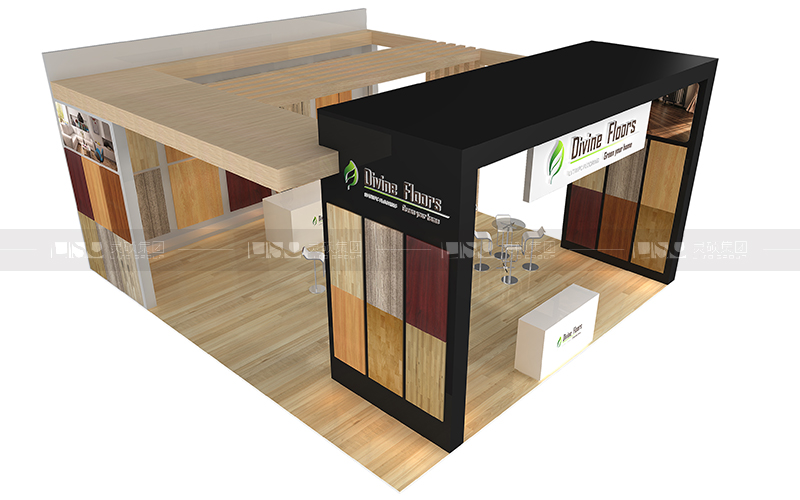 達(dá)福-地材展臺設(shè)計搭建案例