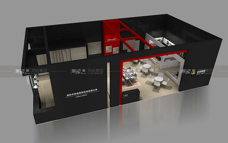 凱瑞-地材展臺(tái)設(shè)計(jì)搭建案例