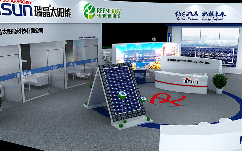瑞晶-光伏展臺設(shè)計搭建案例