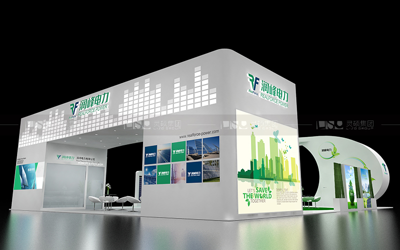 潤峰-光伏展臺設(shè)計(jì)搭建案例