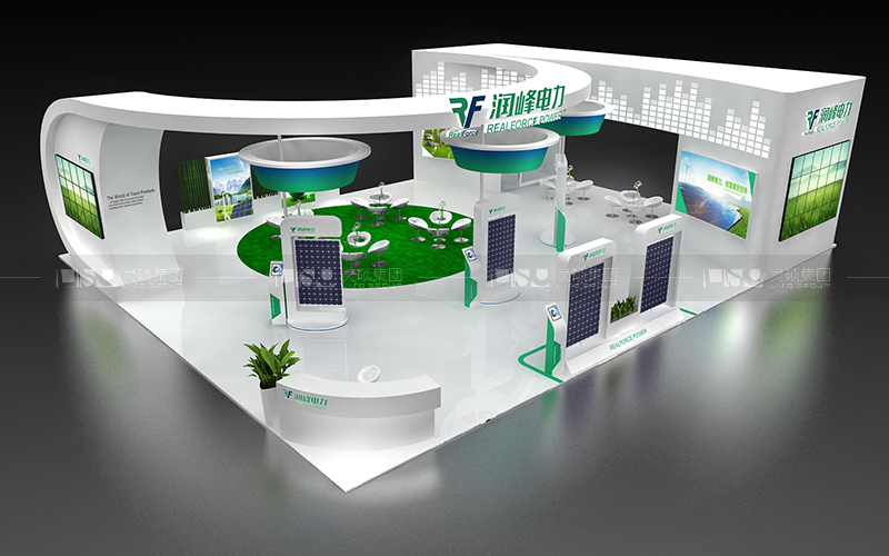 潤峰-光伏展臺設(shè)計(jì)搭建案例