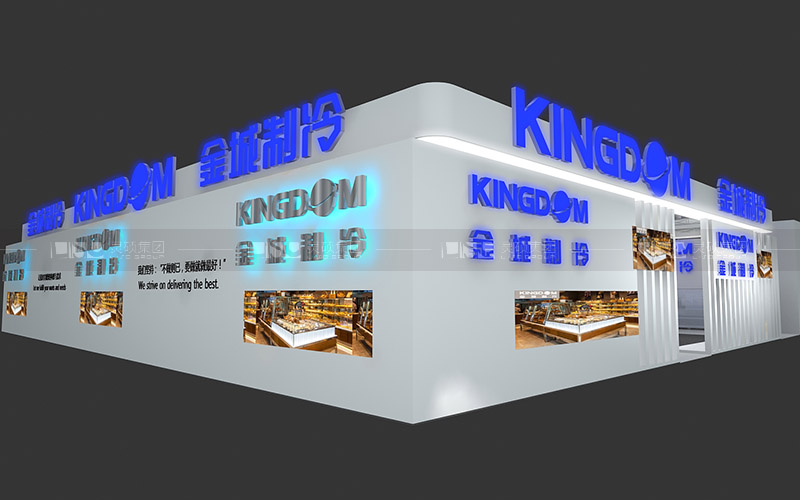 金城-焙烤展臺設計搭建案例