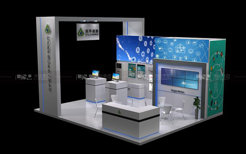 鼎甲微聯(lián)-展臺設計搭建案例