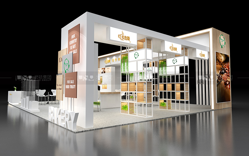 好記-焙烤展臺(tái)設(shè)計(jì)搭建案例