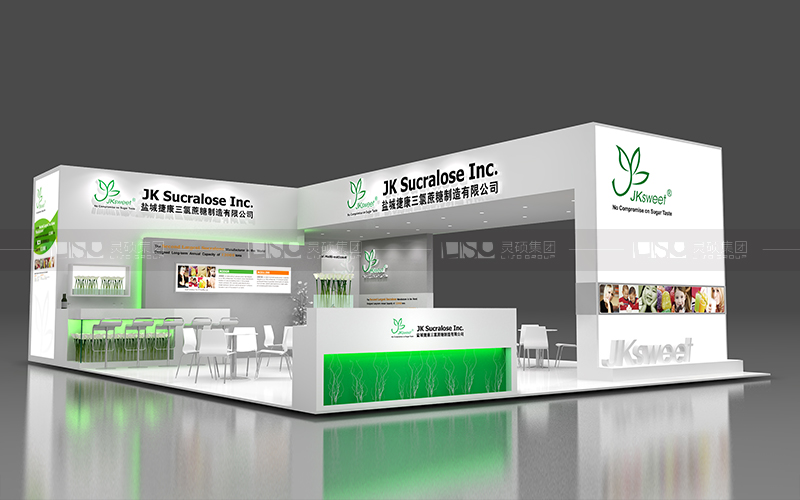 捷康-食品添加劑展臺設(shè)計搭建案例