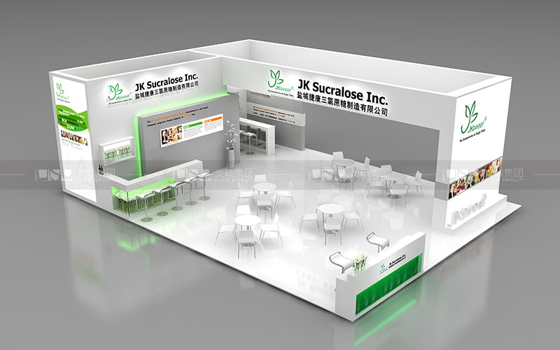 捷康-食品添加劑展臺設(shè)計搭建案例