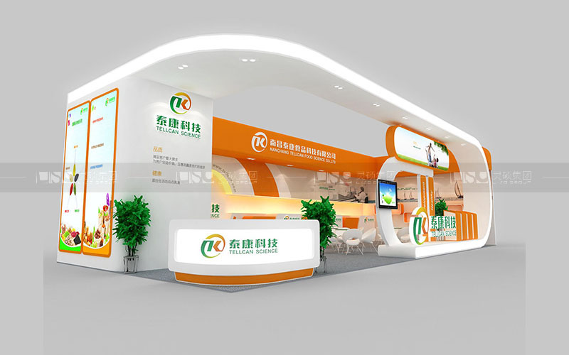 泰康-食品添加劑展臺(tái)設(shè)計(jì)搭建案例