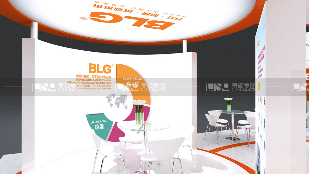 北連-食品添加劑展臺(tái)設(shè)計(jì)搭建案例