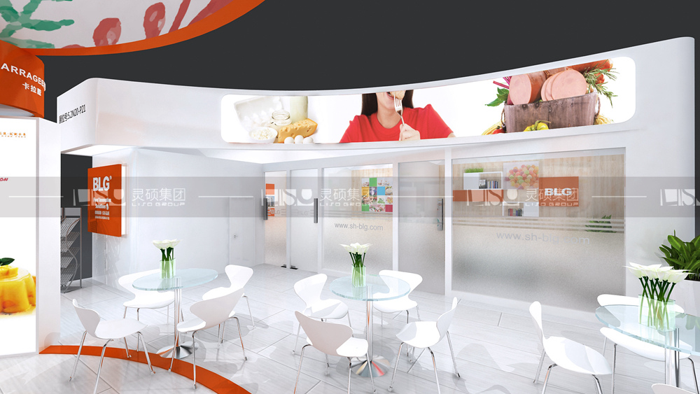 北連-食品添加劑展臺(tái)設(shè)計(jì)搭建案例