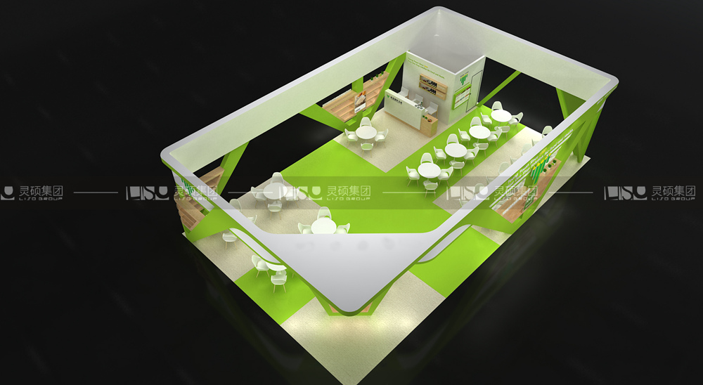 統(tǒng)園-食品添加劑展臺設(shè)計搭建案例