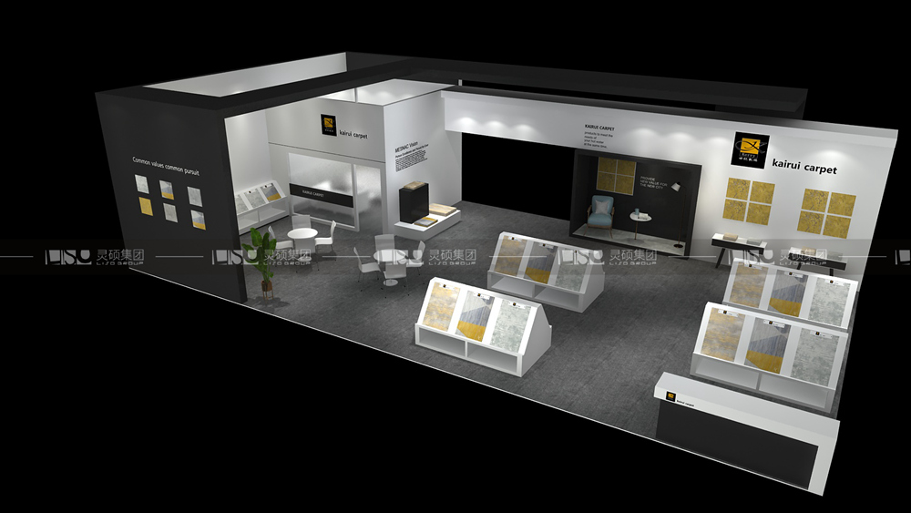 凱瑞-地材展臺設(shè)計(jì)搭建案例
